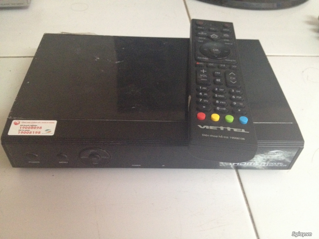 Đầu thu kỹ thuật số viettell,linh tinh... - 2