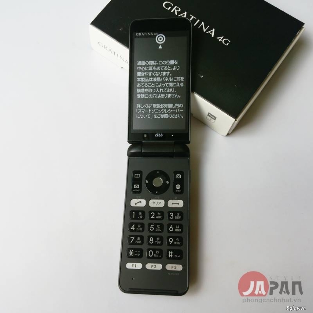 Điện thoại nắp gập GRANTINA 4G - NHẬT BẢN - 2