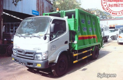 Hino ép rác cuối năm giá rẻ tặng lớn