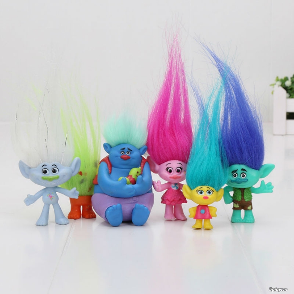 Bộ nhân vật Trolls - 1