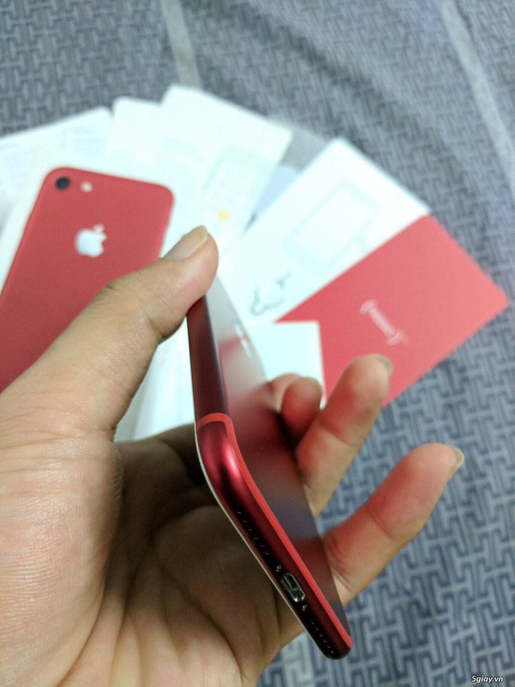Iphone 7 - Red - 128Gb - Like new - 99% - 2