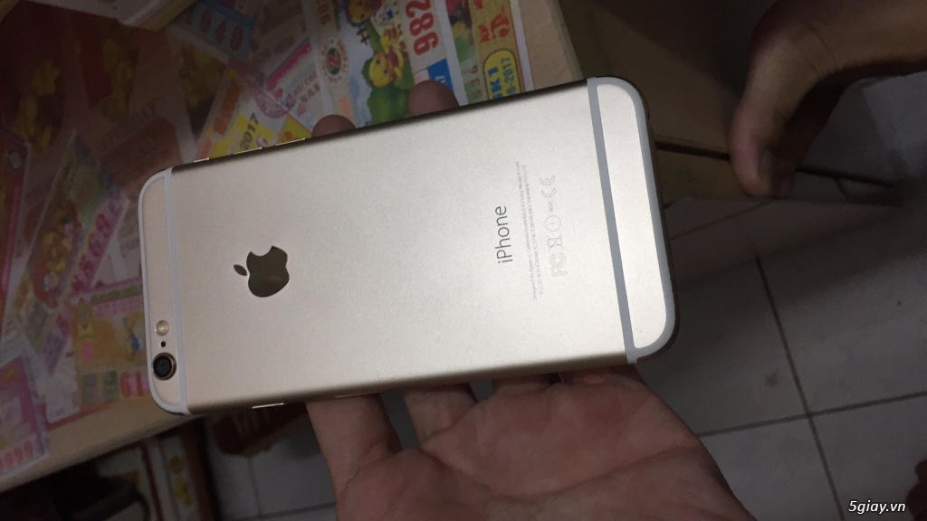 Iphone 6 64gb lock kvt gold (Máy đẹp) - 1