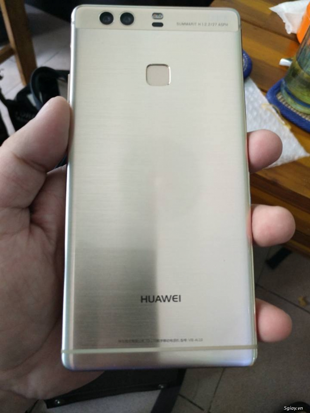Huawei P9 Plus màu gold new 99% Bản AL10 ram 4Gb/64Gb full sạc zin - 1