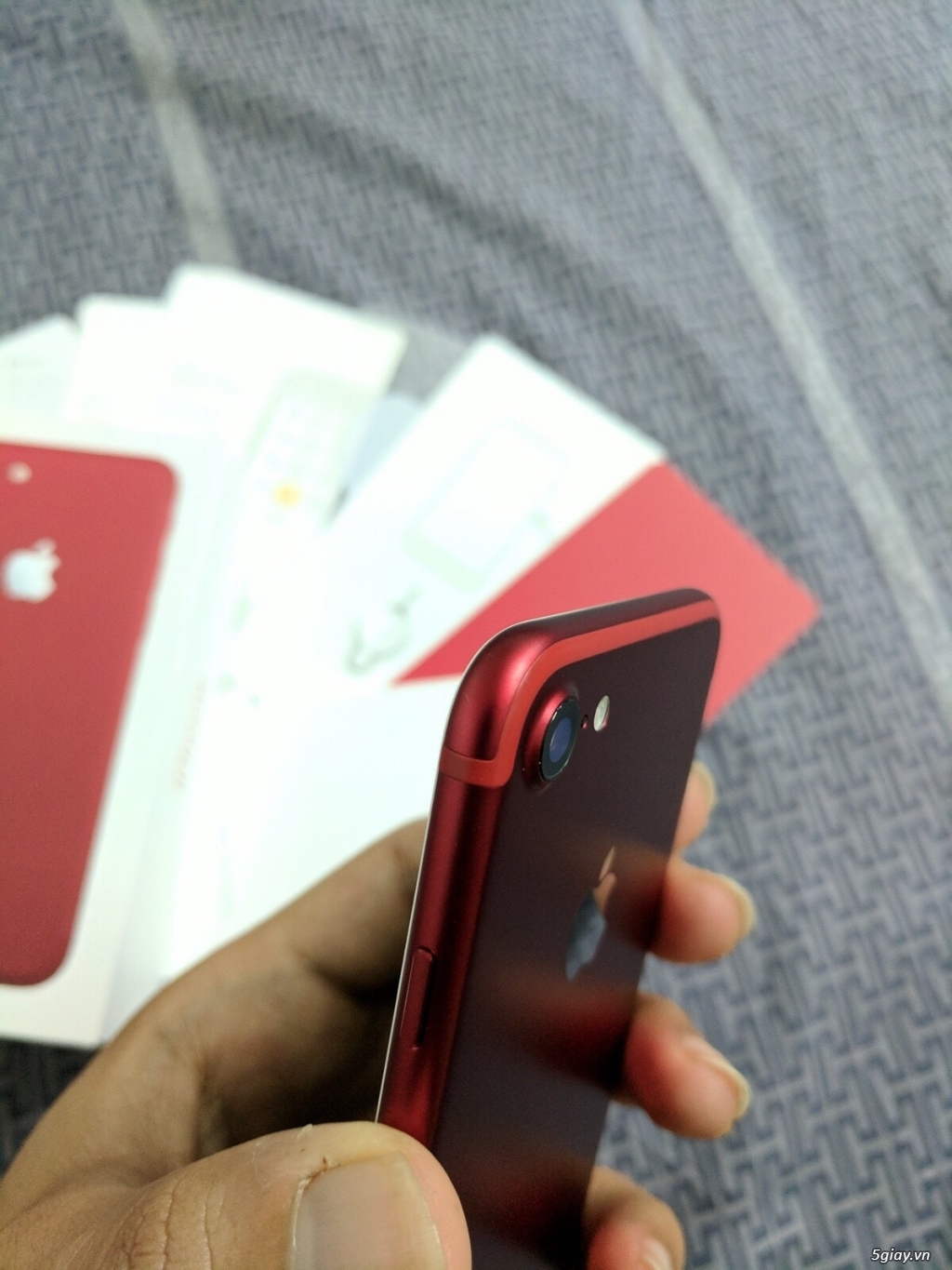 Iphone 7 - Red - 128Gb - Like new - 99% - 10
