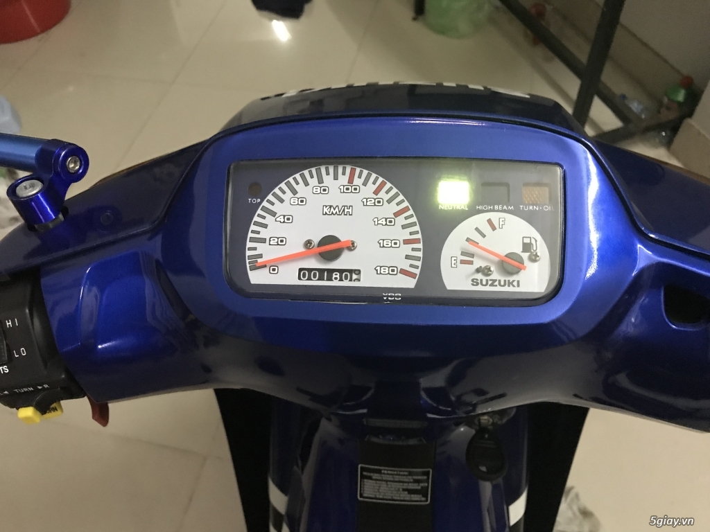 Sport 2001 47 đầu hqcn lên full satria 2000 trắng xanh - 3