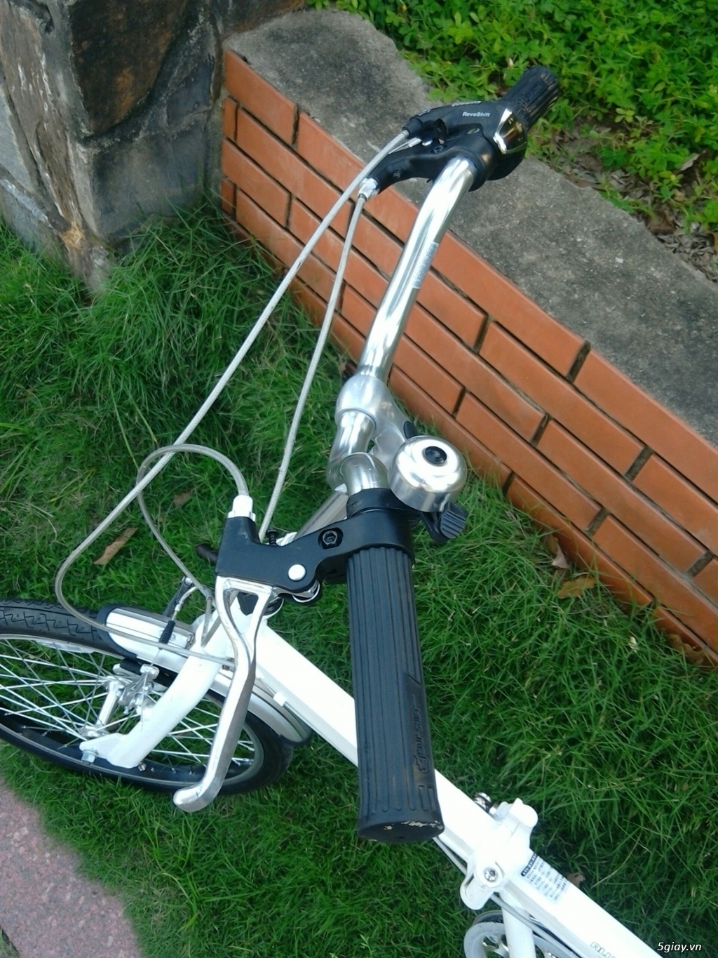 Xe đạp xếp trắng - Hàng bãi nhật - 27