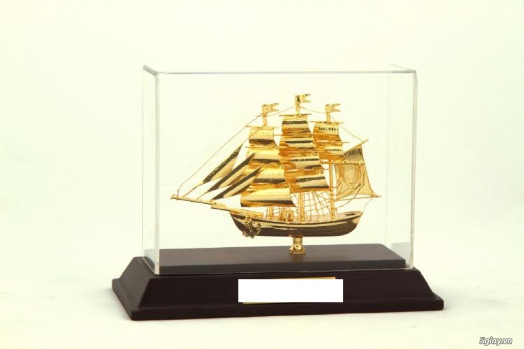 Chuyên bán mô hình các loại - Mô hình thuyền buồm bằng đồng - 8