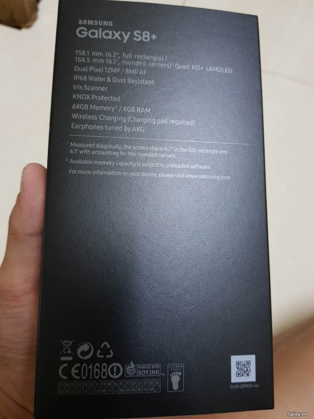 Galaxy S8 Plus (Chính Hãng) -Tím- (Mới Khui) - 2