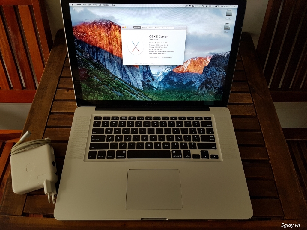 Thanh lý MACBOOK PRO 15'' 2010 I5 / 4GB / SSD 160GB/ GT 330M.. giá tốt