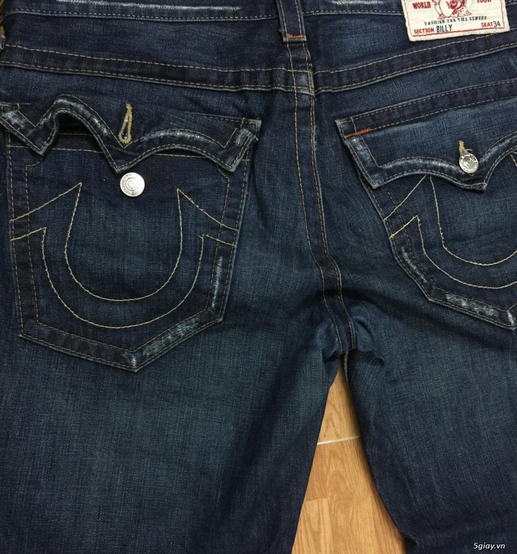 2 quần jeans 2hand Truereligion cần ra đi - 3