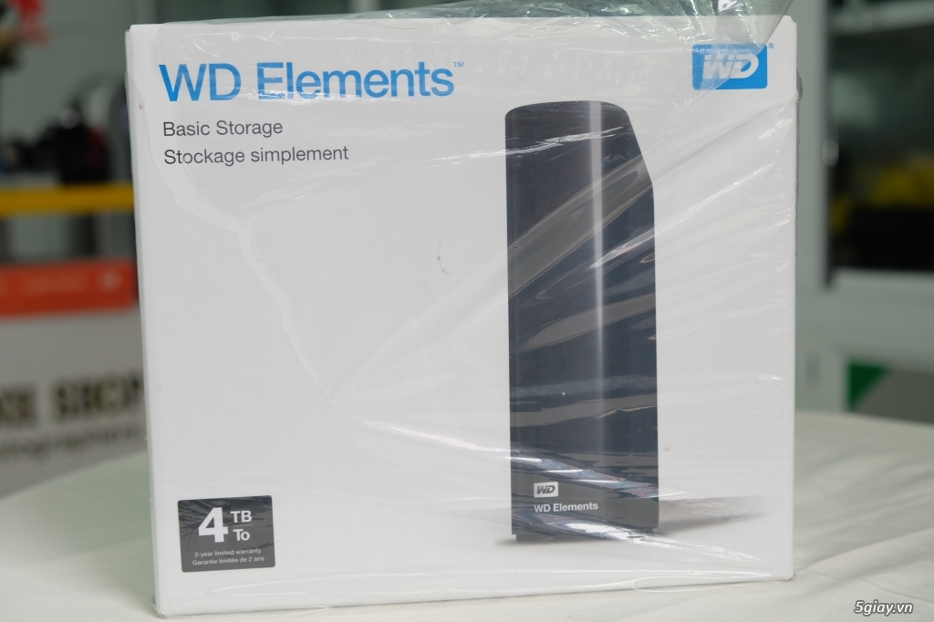 WD ELEMENT 4TB  3.5  Fullbox new 100% Bh 2 năm