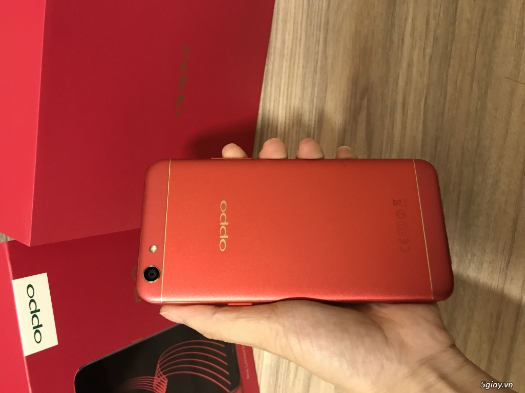 Cần bán 1 Oppo F3 màu đỏ limited edition chính hãng, hình thật mới 99% - 2