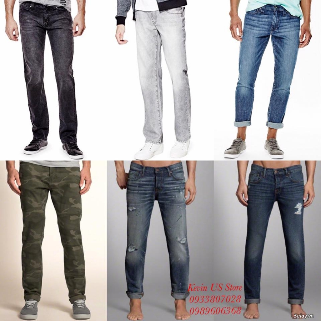 Thời trang hàng hiệu USA True Religion_Levi's_Ck_Guess_AE_Aber_Hollis - 3