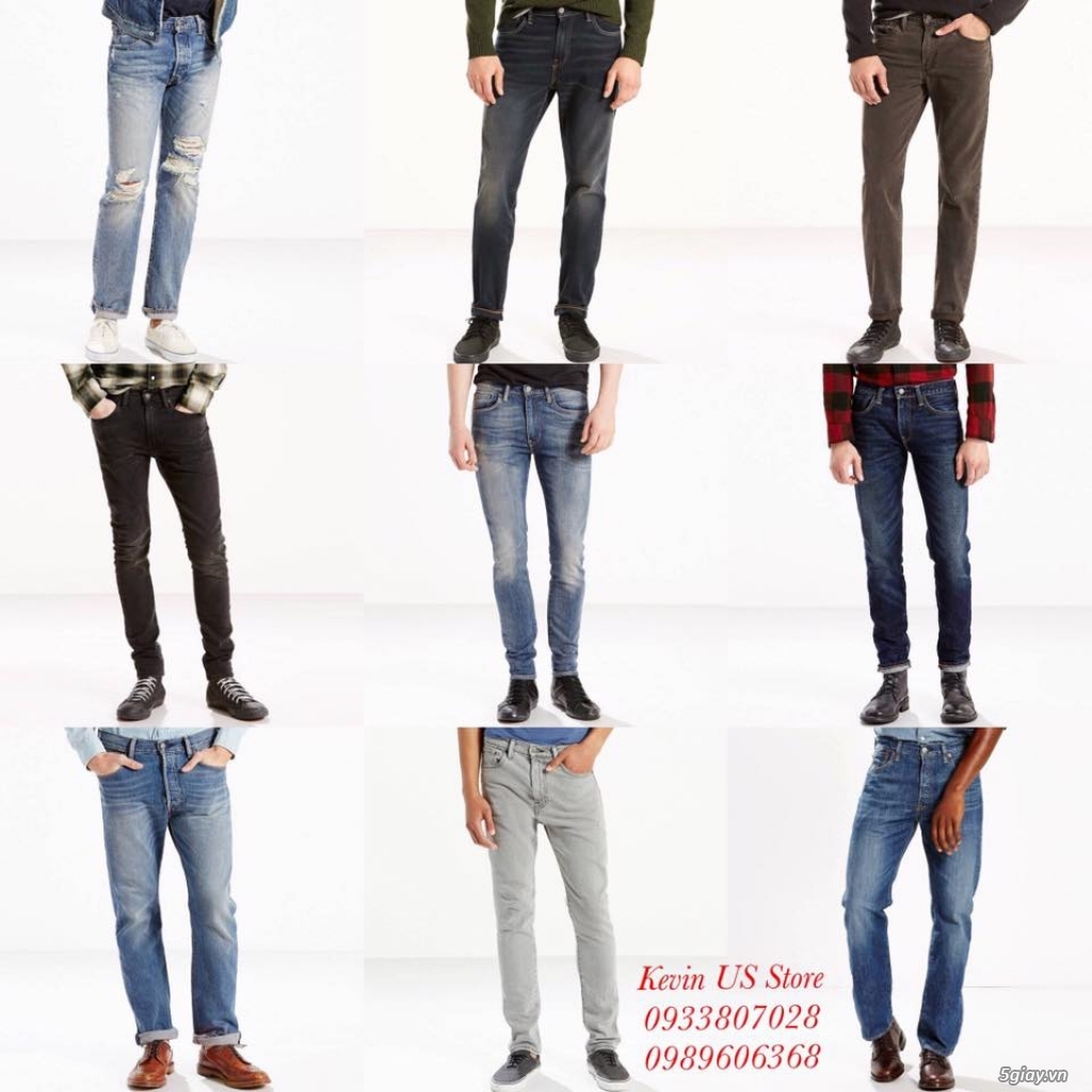 Thời trang hàng hiệu USA True Religion_Levi's_Ck_Guess_AE_Aber_Hollis - 1