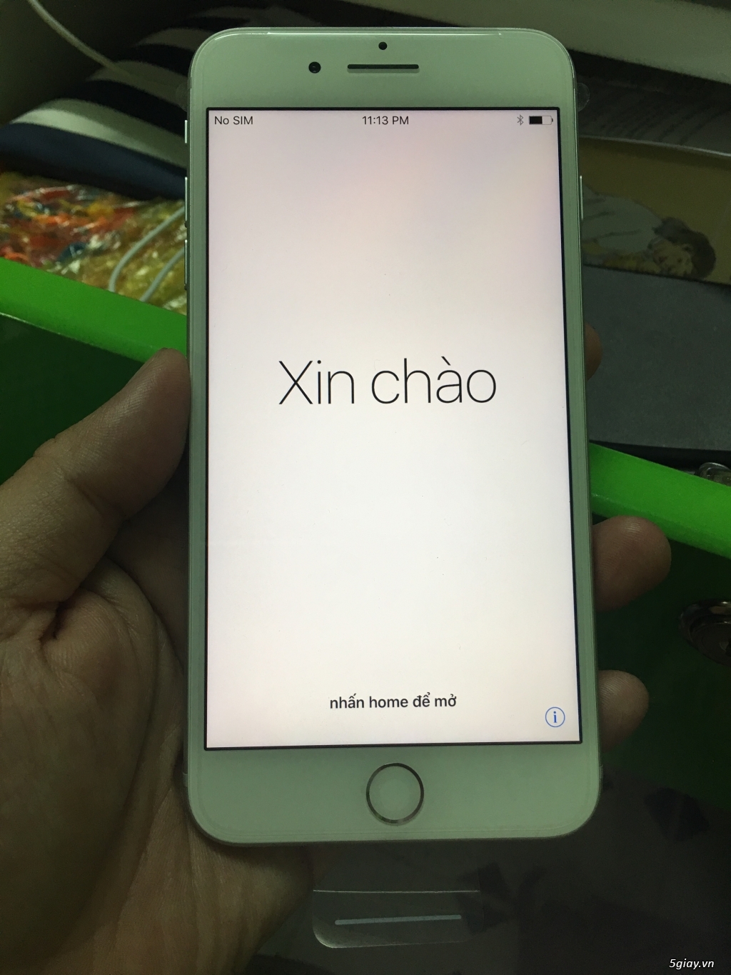 iphone 7 Plus 32Gb Trắng bạc TBH máy mới 100% chưa active (còn BH)