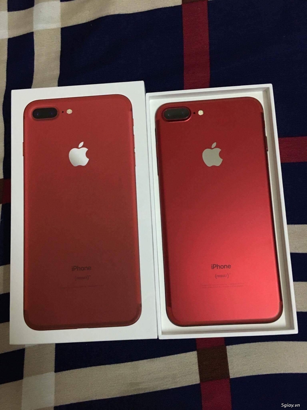 Iphone 7plus RED 256gb fullbox new 99,99% còn bh 11th | 5giay