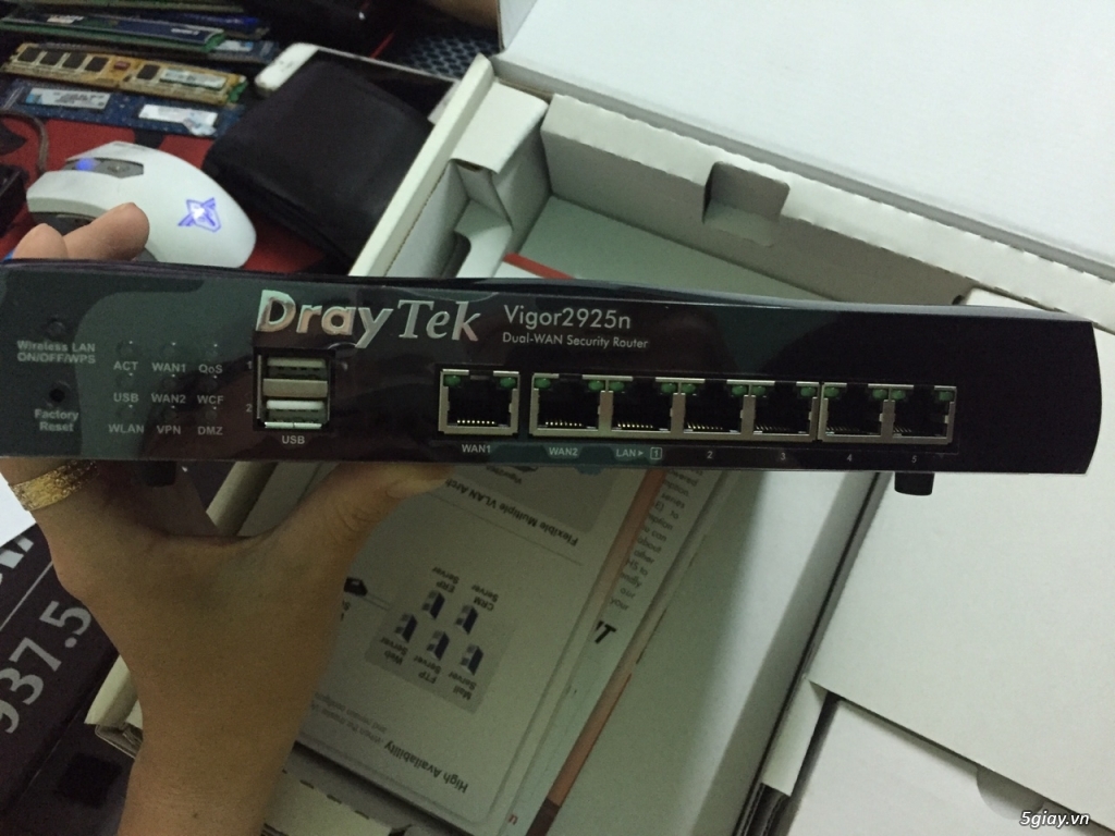 DrayTek Vigor 2925n VPN Router Wifi chuyên nghiệp giá rẻ!!! - 3