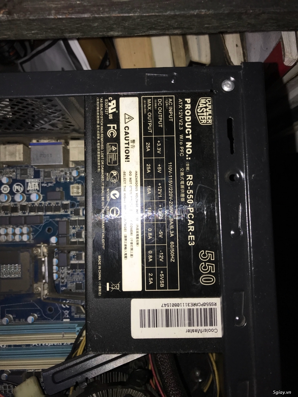 2 Combo i7-2600 và i5-3570, 1230 v2 kèm vga, ram, psu - 3