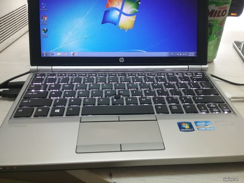 cần bán hp elitebook 2170p i5 4gb 320gb máy đẹp 98% đèn bàn phím bh 3t - 4