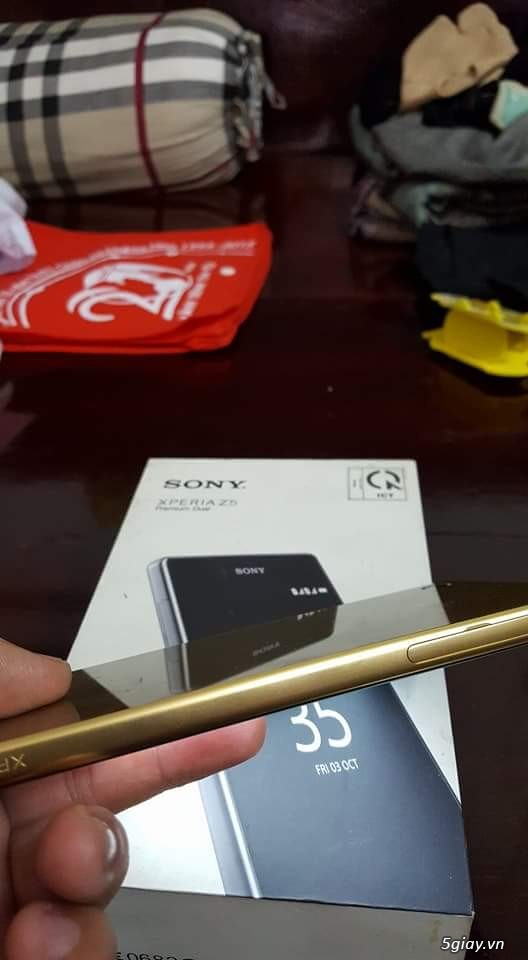Sony z5 premium 2 SIM màu gold - Sony Việt Nam 99,9% - 3