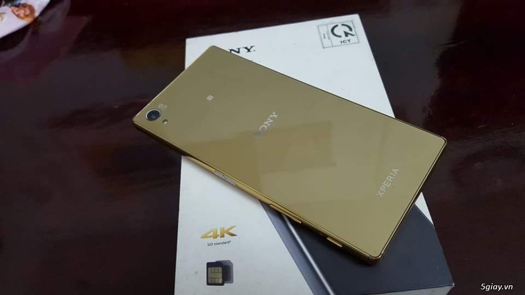 Sony z5 premium 2 SIM màu gold - Sony Việt Nam 99,9% - 5