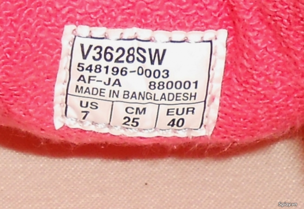Giầy thương hiệu Vans xách tay