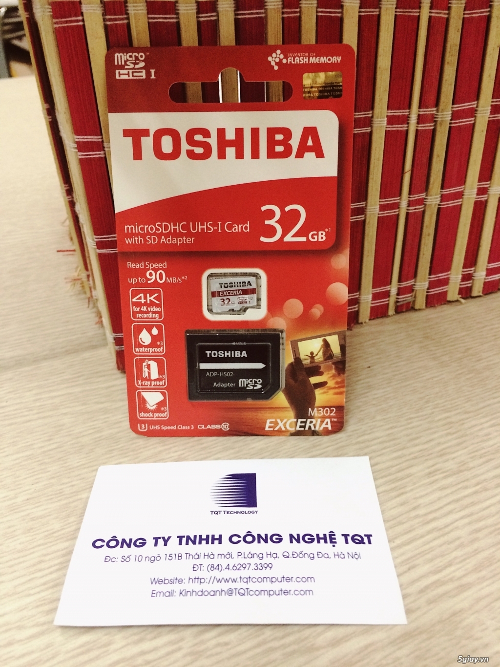 THẺ NHỚ TOSHIBA MICROSDHC USH-I 32GB