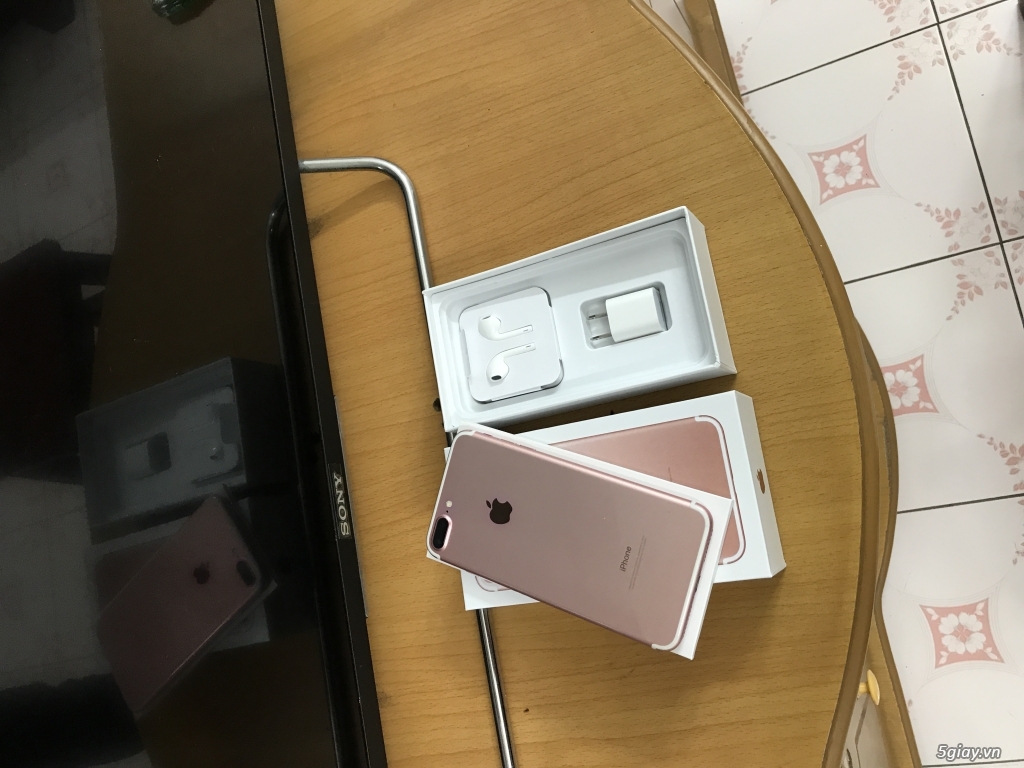 Iphone 7 Plus 128GB Rose Quốc tế fullbox new 99% - 4