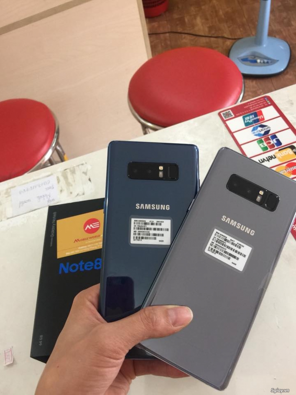 TRẢ GÓP / Samsung Note 8 Hàn Quốc mới 100%: 16.990.000 đ