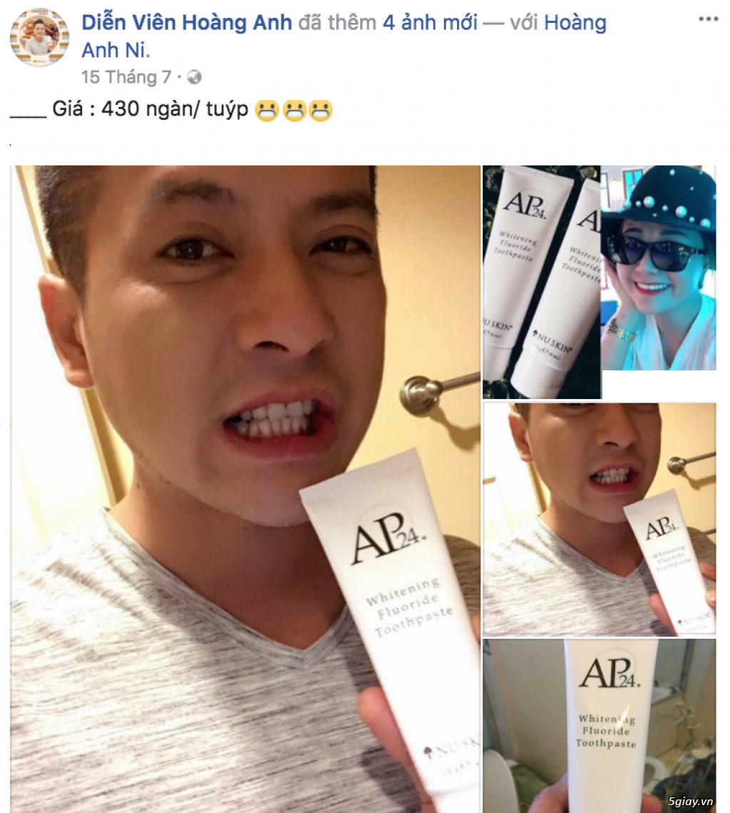 [Kem đánh răng] AP24 whitening fluoride toothpaste - 3