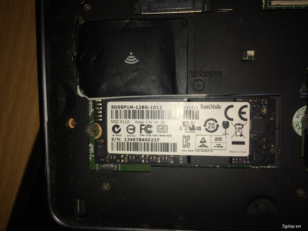 Cần bán/Giao lưu SSD M2 128GB Sandisk - 4
