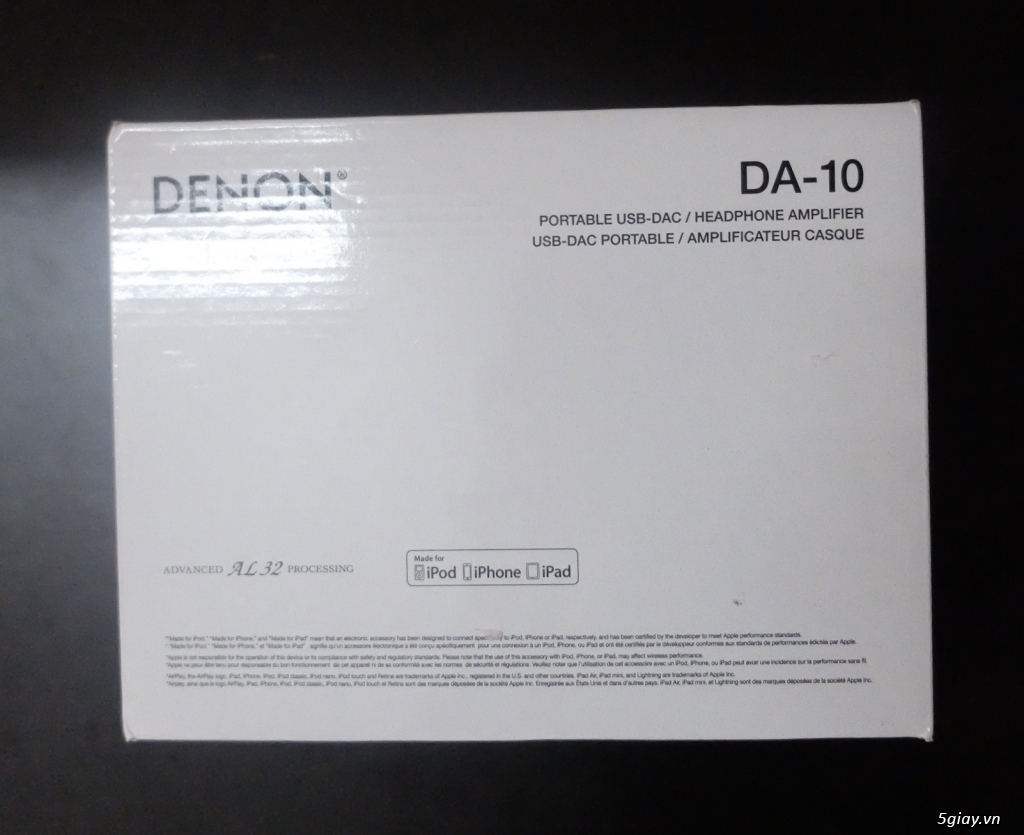 Bộ giải mã DAC-Headphone Amplifier Denon DA 10