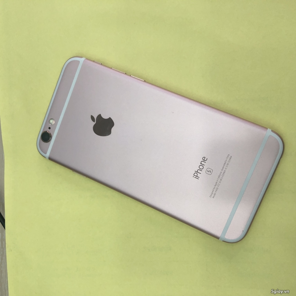 HCM - iPhone 6s 64gb màu hồng / like new 99% - 1