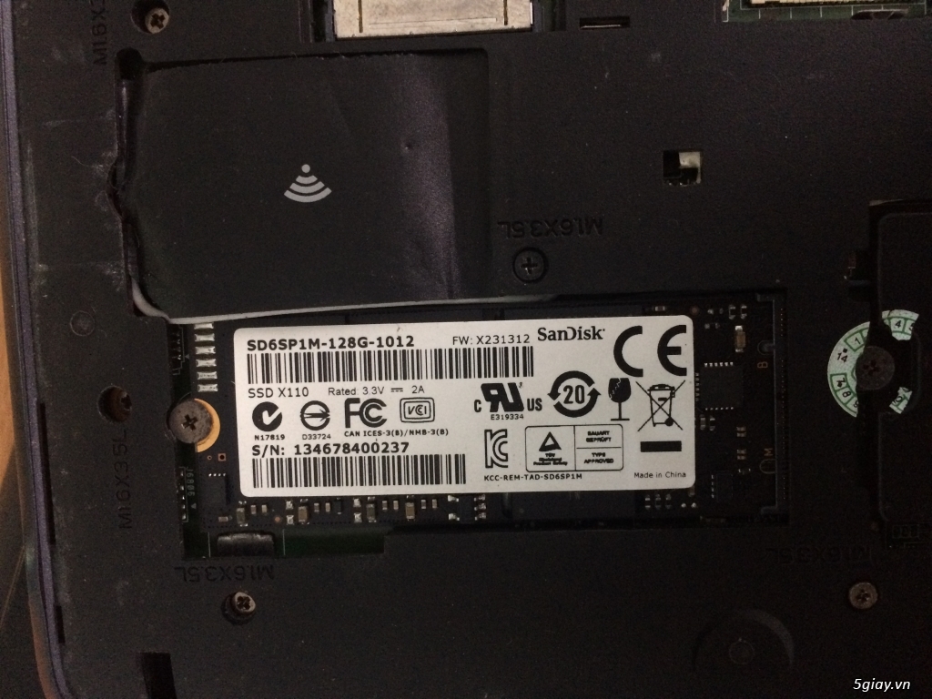 Cần bán/Giao lưu SSD M2 128GB Sandisk - 3
