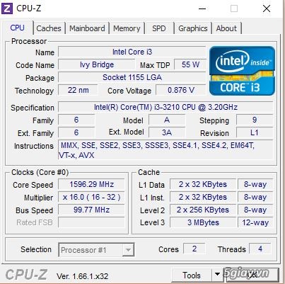 Bán thùng CPU Core I3