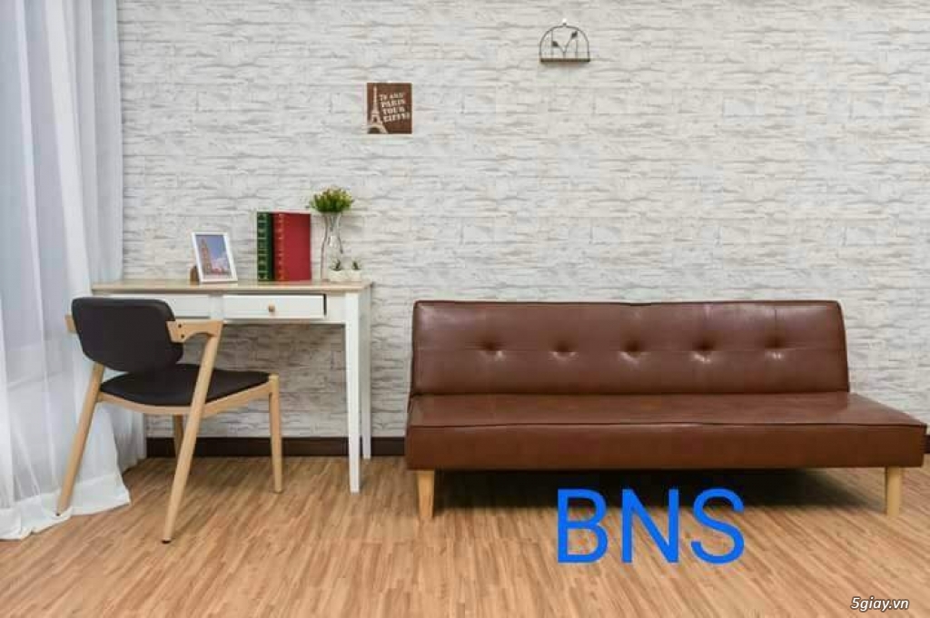 Sofa giường 2 trong 1, nhiều chủng loại màu sắc, simili hoặc vải nhung
