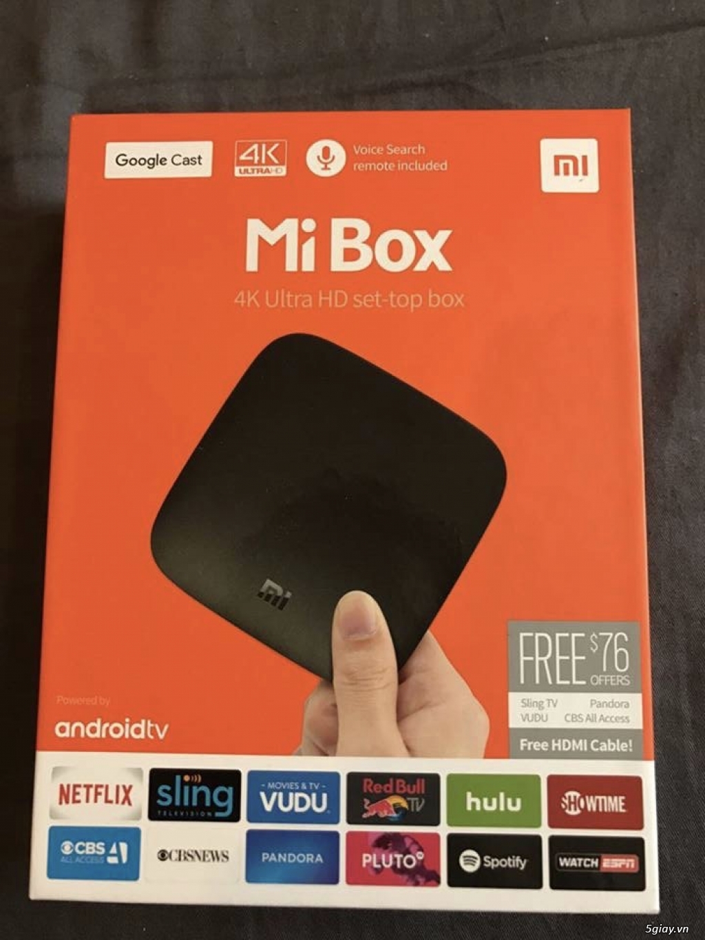 Xiaomi - Android Tivi Box Mibox 4K Global Quốc Tế - Chính hãng - 1