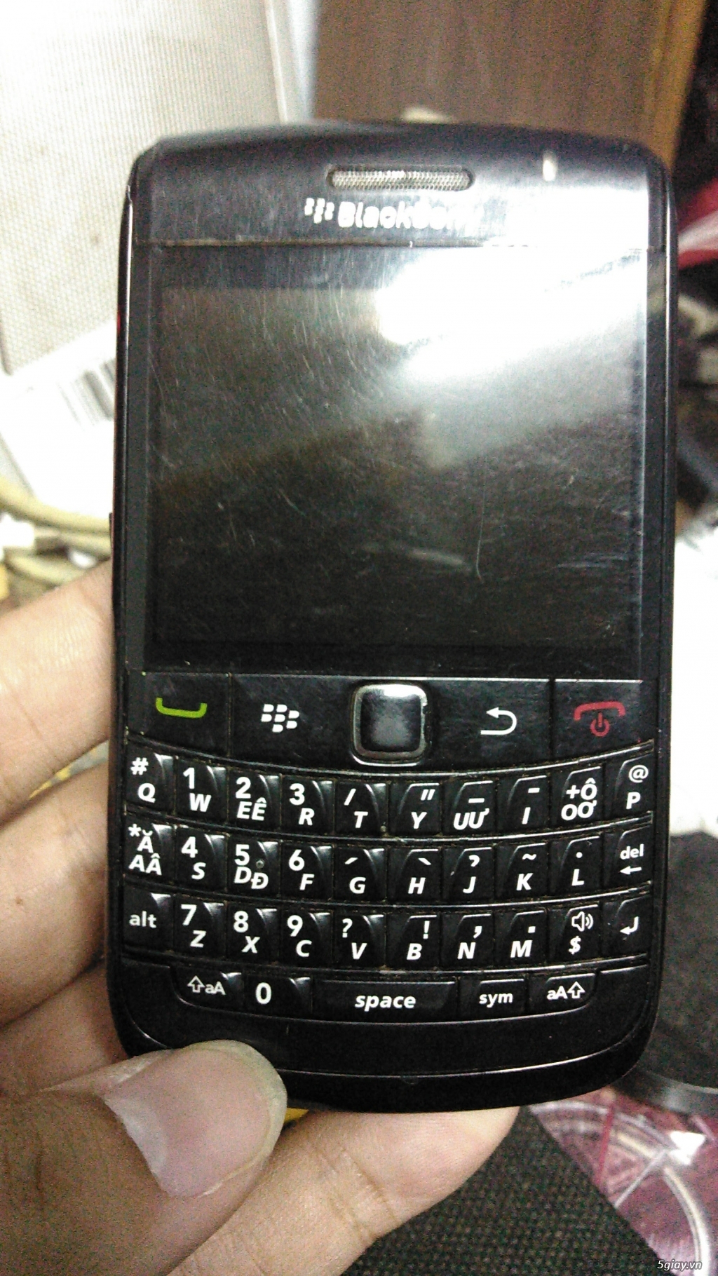 Blackberry 9780 bàn phím tiếng Việt - 1