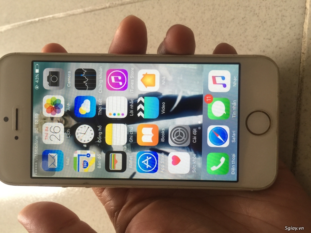 Iphone 5s quốc tế 32g gold - 2