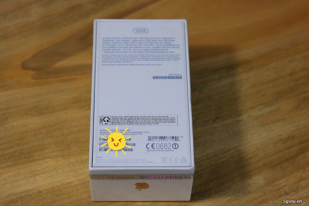 iPhone 7 32GB Gold - Chưa Active - Nguyên Seal -Chính Hãng FPT - 1