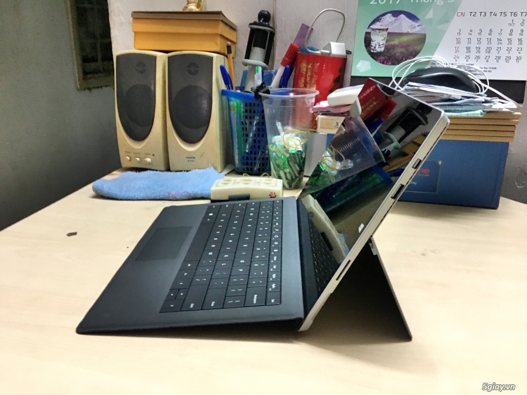 Surface pro 3, Core i5, Ram 8GB, Ổ cứng SSD 256GB (Máy+Bàn phím+Sạc) - 7