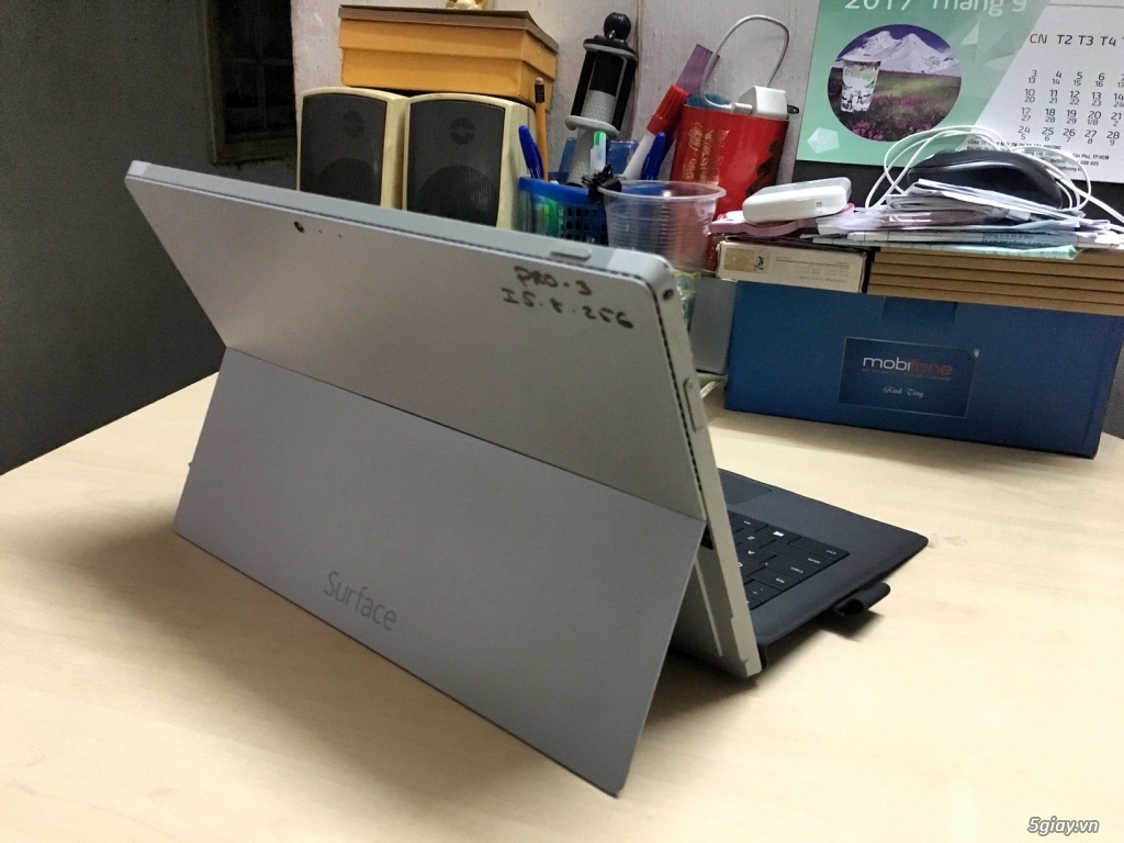 Surface pro 3, Core i5, Ram 8GB, Ổ cứng SSD 256GB (Máy+Bàn phím+Sạc) - 9