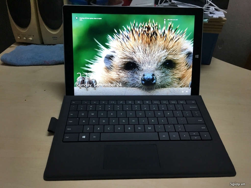 Surface pro 3, Core i5, Ram 8GB, Ổ cứng SSD 256GB (Máy+Bàn phím+Sạc) - 6