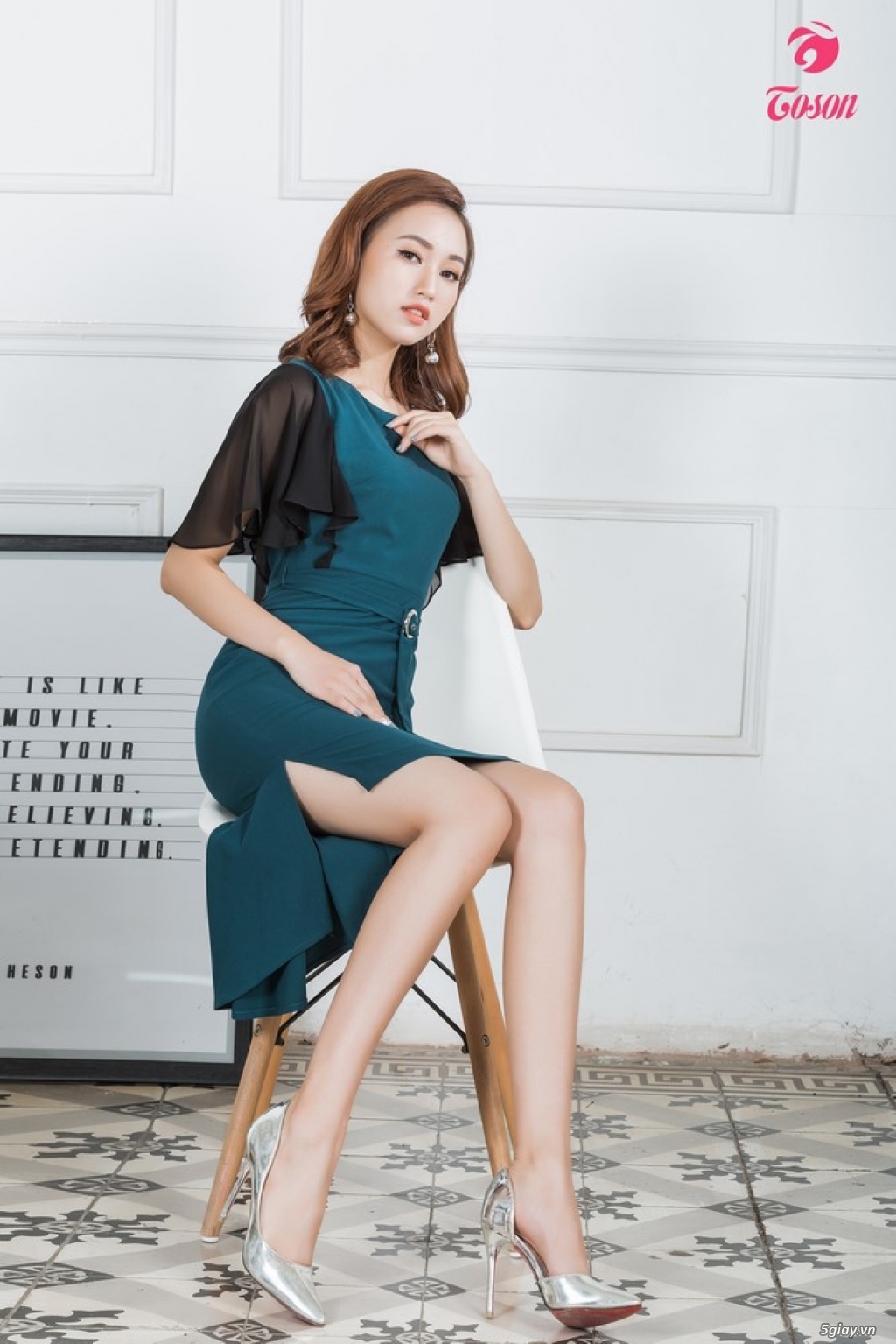 ĐẦM XÒE GAM MÀU VINTAGE - ĐỘC & LẠ - 21