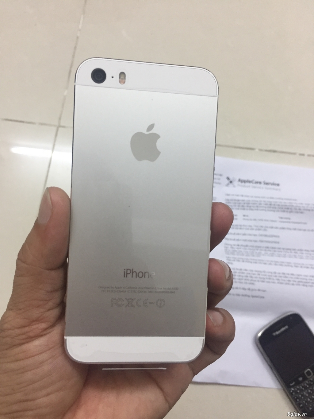 IPhone 5S 16GB TBH mới 100%, còn BH đến 14/02/2018 - 4
