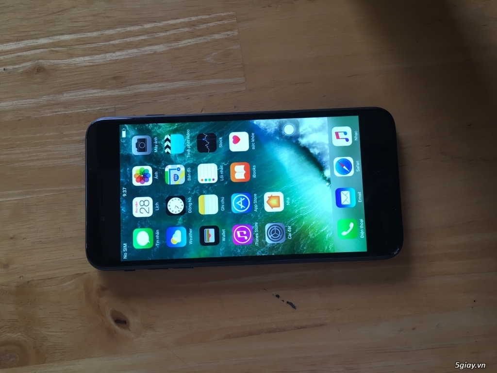 Bán iphone 7 plus Đài Loan màu đen nhám