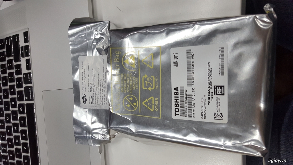 HDD Toshiba 1TB mới 100% chính hãng FPT