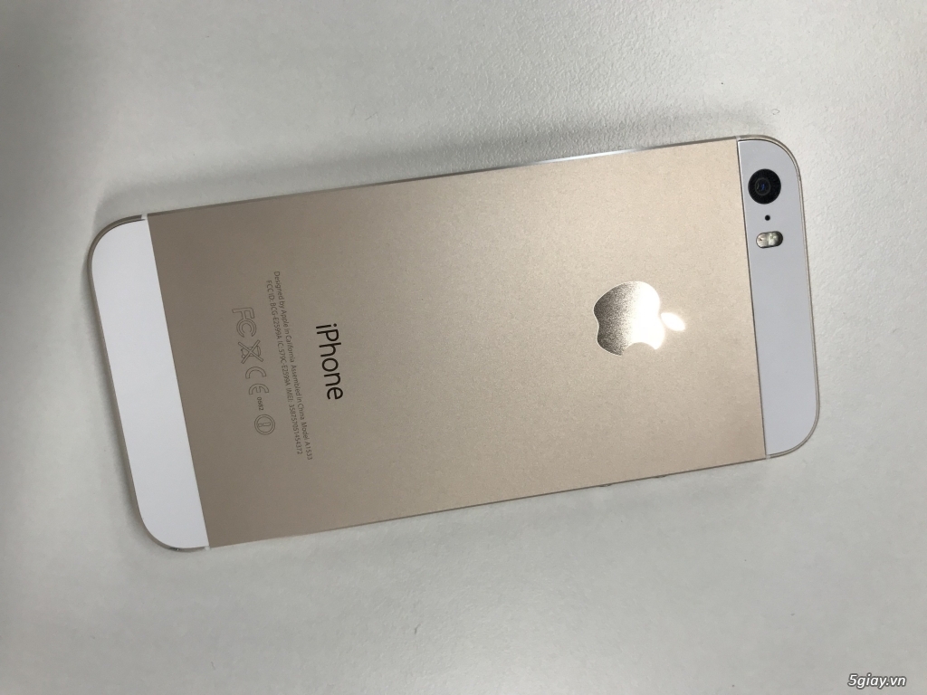 iPhone 5S 32GB Gold Mới keng zin - 4