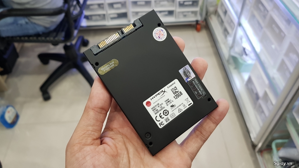 Bán SSD Kingston HyperX Savage 120GB, BH chính hãng 2 năm đến 04/2019 - 2