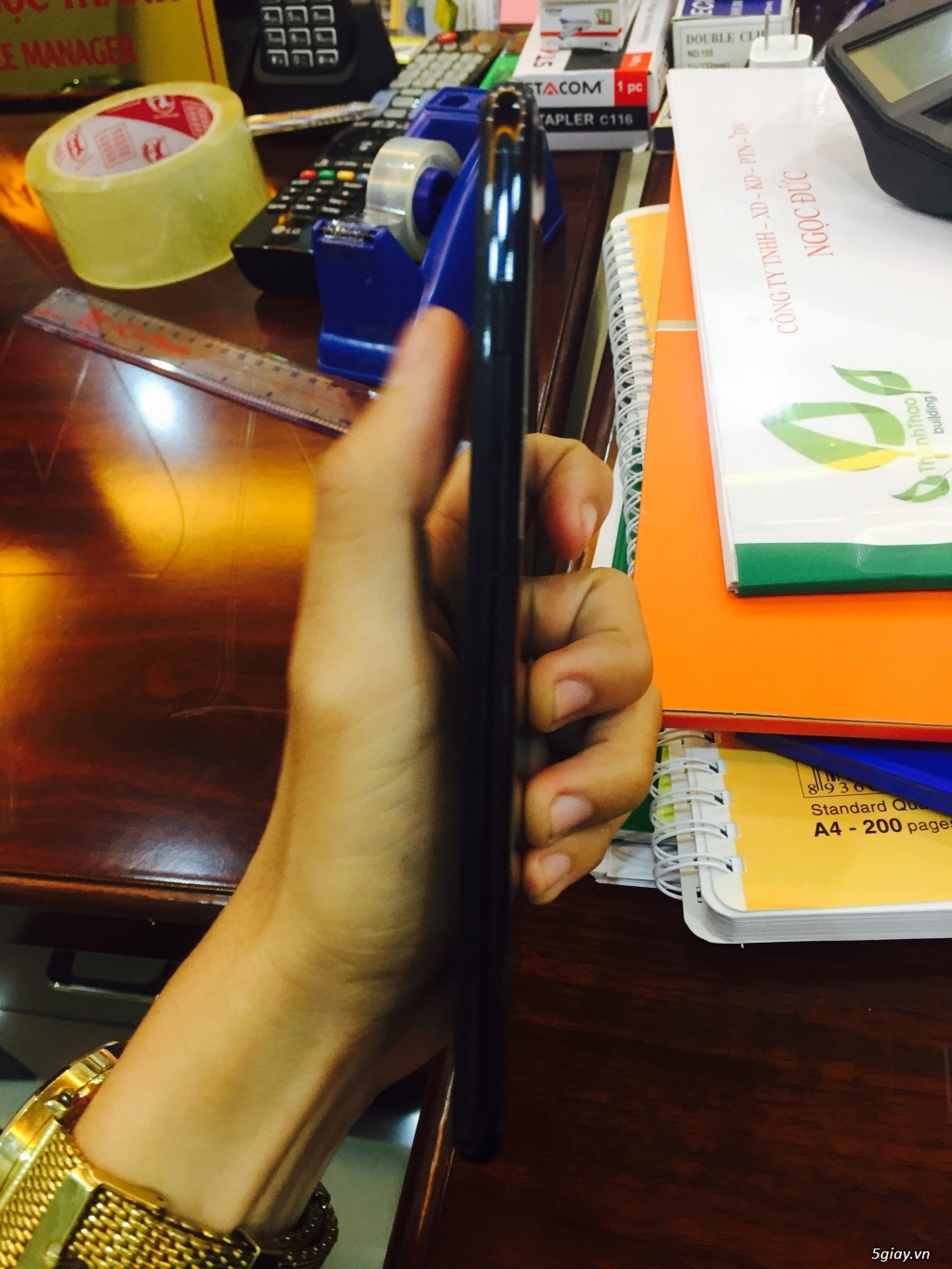 Ip7plus đen bóng 256gb qt 99,99% còn bn - 4